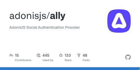 adonisjs/ally: AdonisJS Social Authentication Provider .